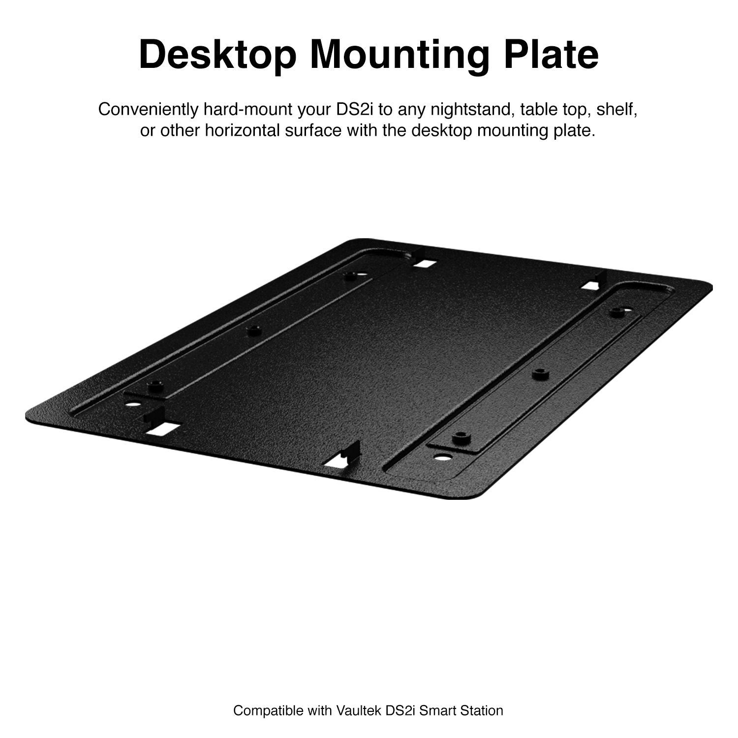 Vaultek Safe® Desktop Mounting Plate for Vaultek Smart Station DS2i