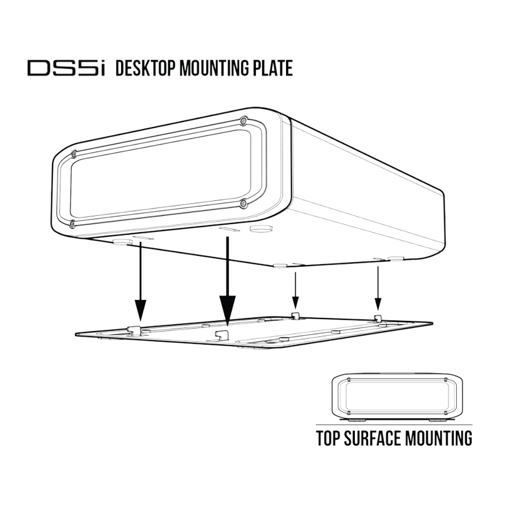 Vaultek Safe® DS5i Smart Station Desktop Mounting Plate