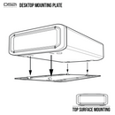 Vaultek Safe® Desktop Mounting Plate for Vaultek Smart Station DS2i