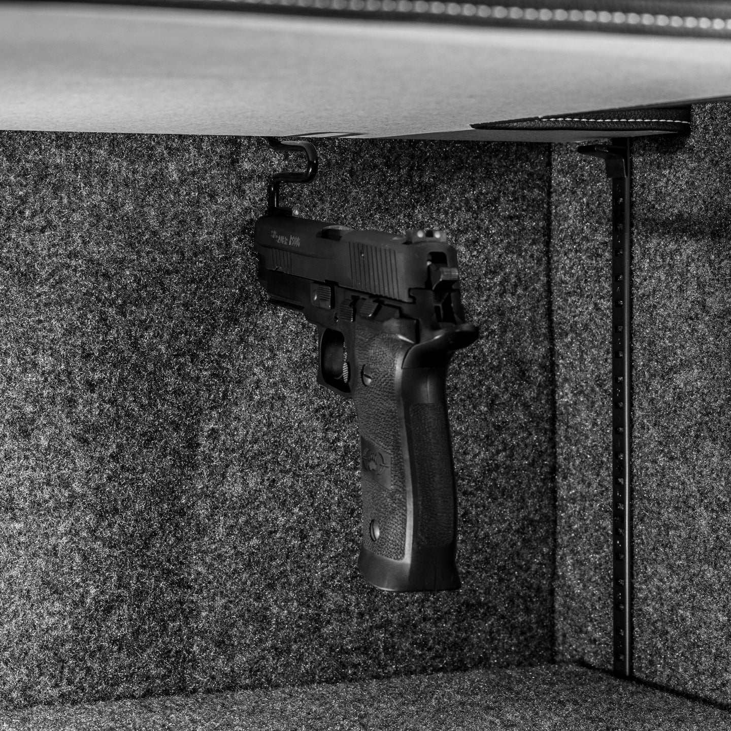 Handgun Hanger - Back Under Shelf - NW Safe of Bozeman of Bozeman