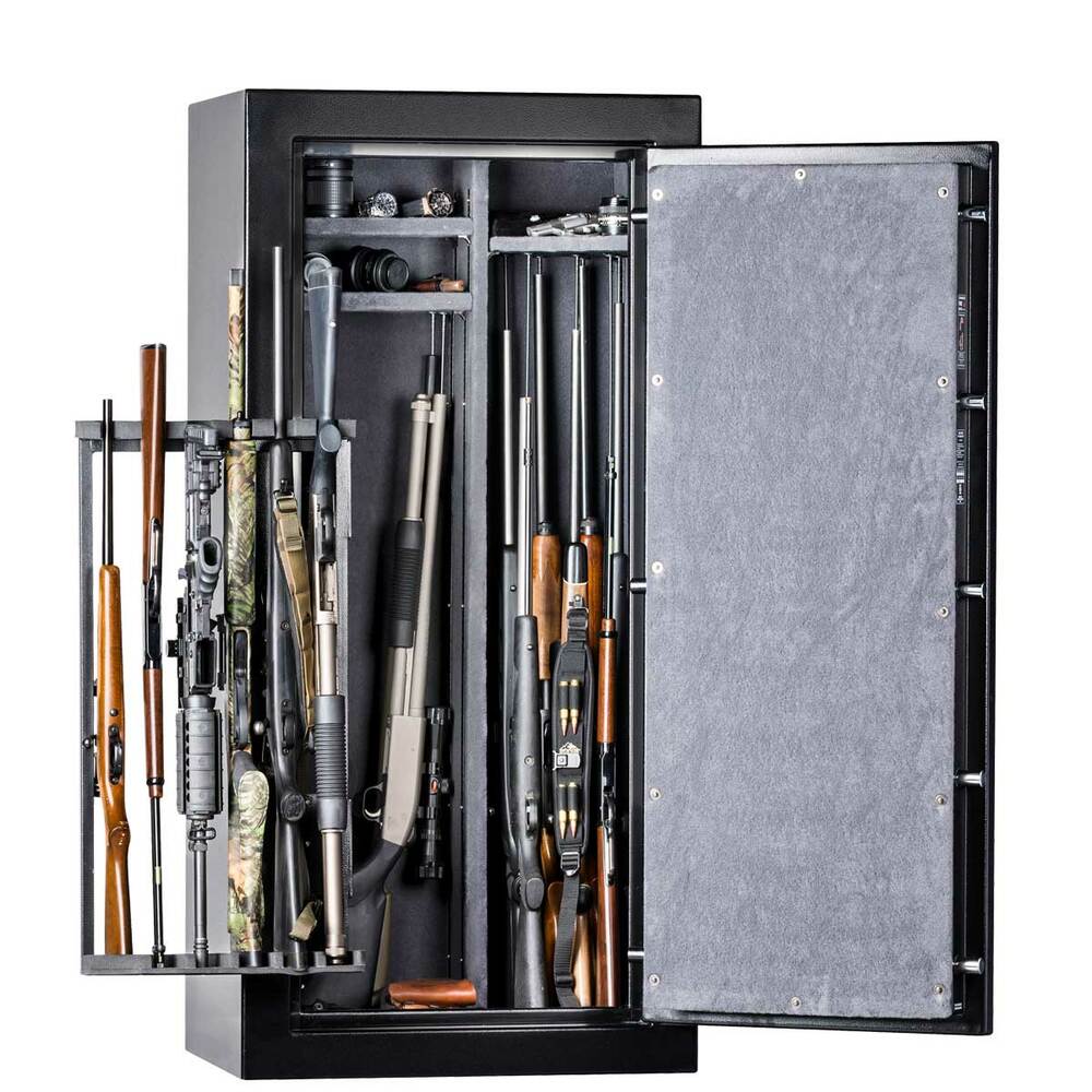 Swing Out Gun Rack System - 6 Gun SOR6 - Northwest Safe