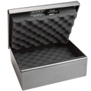 Fort Knox Silver Safe Box with foam interior