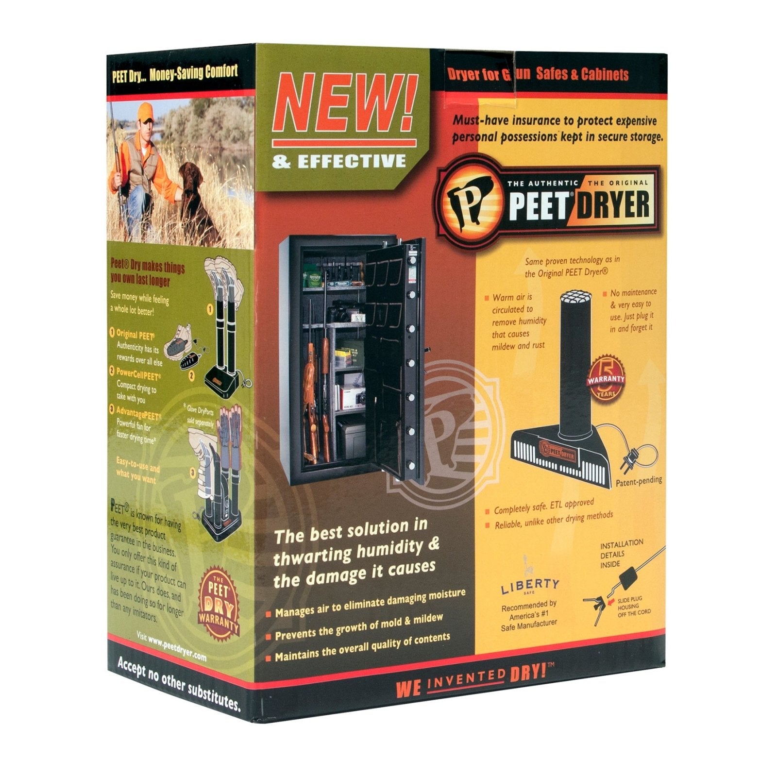 PEET Air-Circulating Dehumidifier - NW Safe of Bozeman of Bozeman