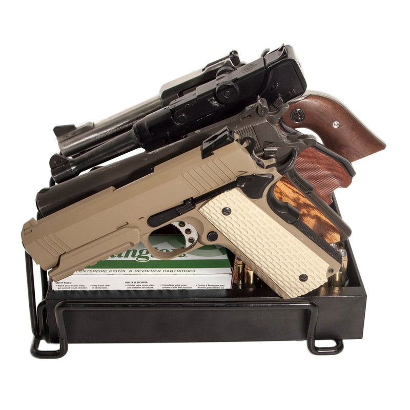 Pistol Rack w/ Slide Out Drawer - NW Safe of Bozeman of Bozeman